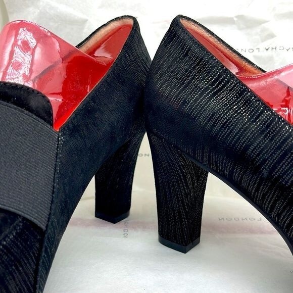 NEW IN BOX Sacha London FRAN Leather 3” Pump Heels - Picture 2 of 15